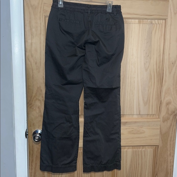 EUC Old Navy STRETCH LOW WAIST Size 4 Dark Gray Pants - Picture 2 of 4
